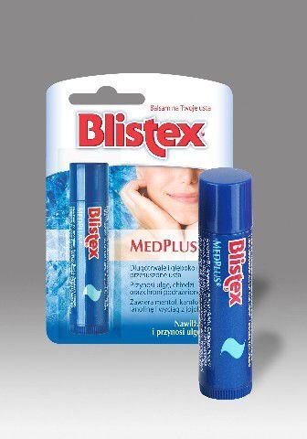 Lūpų balzamas Blistex Med Plus 4,25 g kaina ir informacija | Lūpų dažai, blizgiai, balzamai, vazelinai | pigu.lt