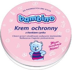 Детский защитный крем с оксидом цинка Bambino, 150 мл цена и информация | Косметика для мам и детей | pigu.lt