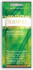 Veido kaukė Dermika Saturation Bio-moisturizing Mask, 10ml kaina ir informacija | Veido kaukės, paakių kaukės | pigu.lt