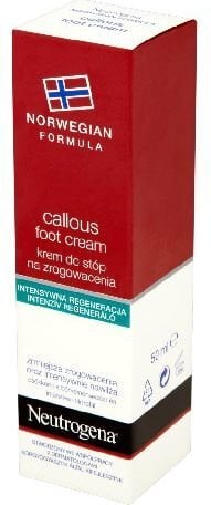 Maitinamasis pėdų kremas nuo nuospaudų Neutrogena Norwegian Formula Foot Cream, 50 ml kaina ir informacija | Kūno kremai, losjonai | pigu.lt