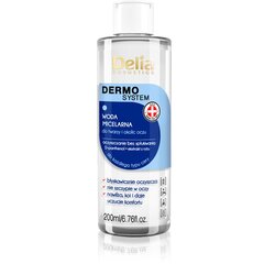 Micelinis vanduo Delia Cosmetics Dermo System 200 ml kaina ir informacija | Veido prausikliai, valikliai | pigu.lt