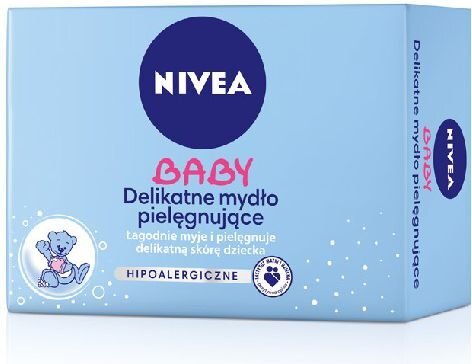 Hipoalerginis muilas su alyvuogių aliejumi Nivea Baby, 100 g. kaina ir informacija | Kosmetika vaikams ir mamoms | pigu.lt