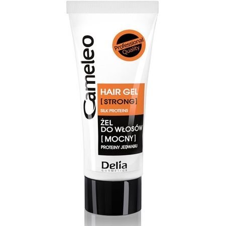 Stiprios fiksacijos plaukų formavimo gelis Delia Cosmetics Cameleo Mini 50 ml kaina ir informacija | Plaukų formavimo priemonės | pigu.lt