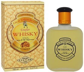 Tualetinis vanduo Evaflor Whisky EDT vyrams 100 ml kaina ir informacija | Kvepalai vyrams | pigu.lt