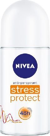 Rutulinis dezodorantas moterims Nivea Stress Protect, 50 ml kaina ir informacija | Dezodorantai | pigu.lt