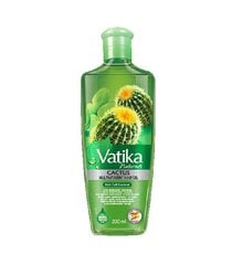 Aliejus slenkantiems plaukams Cactus Multi Dabur Vatika, 200 ml kaina ir informacija | Priemonės plaukų stiprinimui | pigu.lt