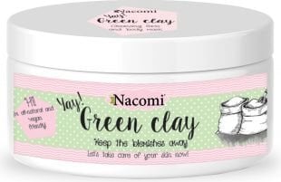 Маска для лица Nacomi Green Clay, 65 г цена и информация | Маски для лица, патчи для глаз | pigu.lt