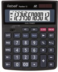 Калькулятор Panther12 rebell цена и информация | Kanceliarinės prekės | pigu.lt