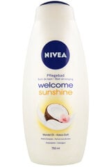 Крем-гель для душа Nivea Welcome Sunshine 750 мл цена и информация | Масла, гели для душа | pigu.lt