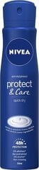 Purškiamas dezodorantas Nivea protect and care, 250 ml kaina ir informacija | Dezodorantai | pigu.lt