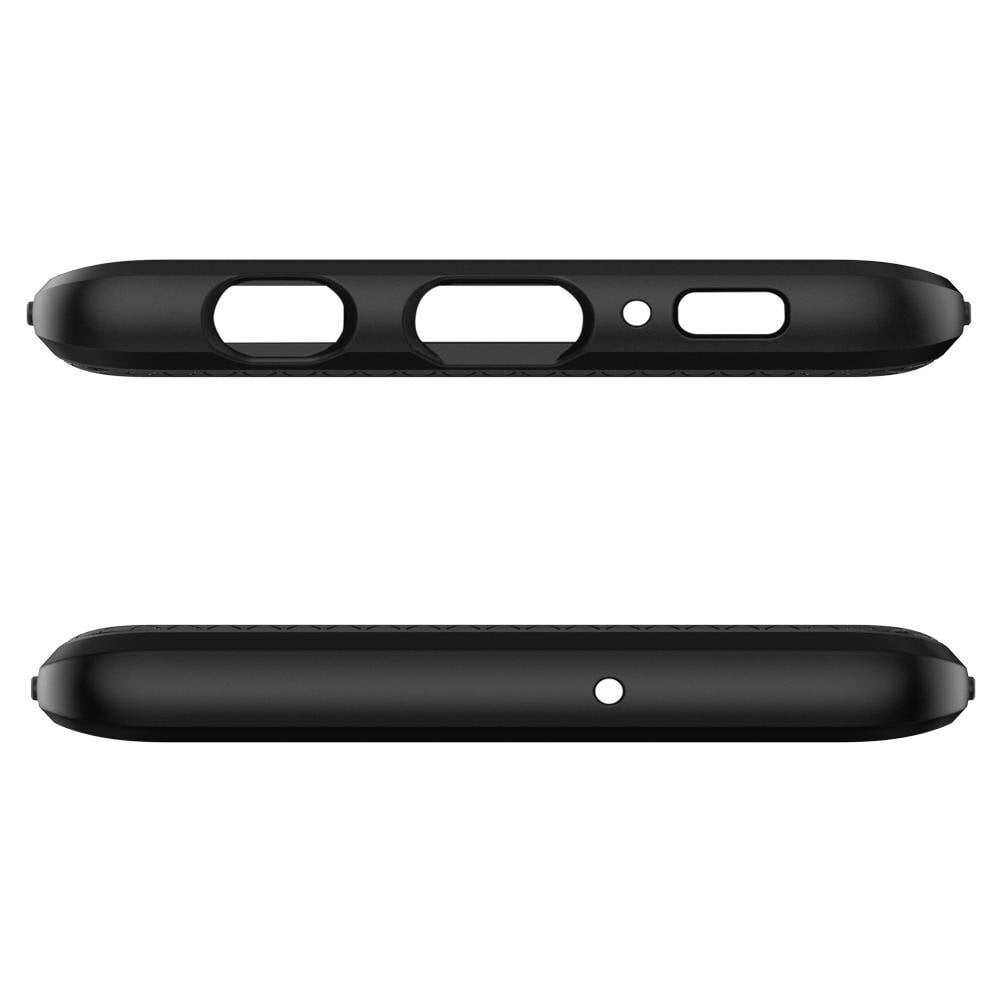 Spigen Liquid Air, skirtas Samsung Galaxy S10+, juodas kaina ir informacija | Telefono dėklai | pigu.lt