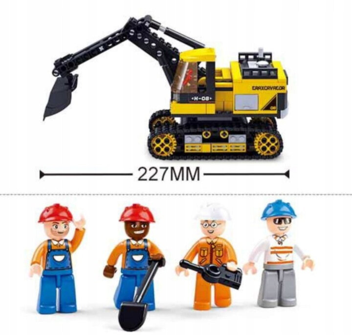 Konstruktorius Sluban Town Construction, 614 d. kaina ir informacija | Konstruktoriai ir kaladėlės | pigu.lt