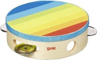 Детский музыкальный инструмент Goki Тамбурин с колокольчиками цена и информация | Развивающие игрушки | pigu.lt