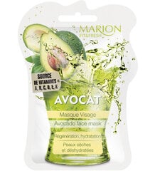 Маска для лица с авокадо для сухой, обезвоженной кожи Marion Avocado 7,5 мл цена и информация | Маски для лица, патчи для глаз | pigu.lt