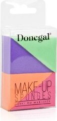 Спонжи для макияжа Donegal 4307, 4 шт.  цена и информация | Кисти для макияжа, спонжи | pigu.lt