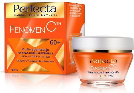 Atkuriamasis veido kremas Perfecta Fenomen C SPF6 60+ 50 ml цена и информация | Veido kremai | pigu.lt