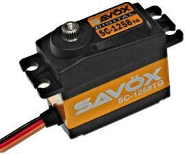 Savox skaitmeninis servo variklis, bešerdis SC-1258TG, 52G (12,0KG/.08SEC) kaina ir informacija | Išmanioji technika ir priedai | pigu.lt