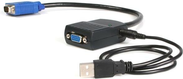 Adapteris Startech ST122LE, VGA kaina ir informacija | Adapteriai, USB šakotuvai | pigu.lt