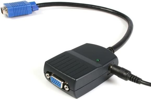 Adapteris Startech ST122LE, VGA kaina ir informacija | Adapteriai, USB šakotuvai | pigu.lt