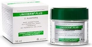 Крем «Linoderm plus» с аллантоином, 50 мл цена и информация | Кремы, лосьоны для тела | pigu.lt