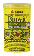 TROPICAL Bio-Vit - корм для аквариумных рыб - 1000 мл/200 г цена и информация | Корм для рыб | pigu.lt