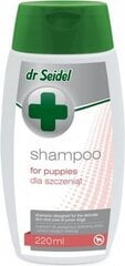 Šampūnas šuniukams Dr. Seidel, 220 ml kaina ir informacija | Priežiūros priemonės gyvūnams | pigu.lt