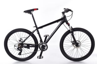 Kalnų dviratis Louke Baogl 26", juodas kaina ir informacija | Dviračiai | pigu.lt