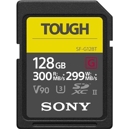 Sony Tough UHS-II 128 GB, SDXC, Flash memory class 10 цена и информация | Atminties kortelės telefonams | pigu.lt