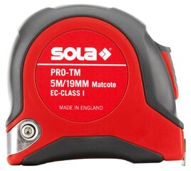 Ruletė PRO-TM Sola 3mx19mm, EC I kaina ir informacija | Mechaniniai įrankiai | pigu.lt