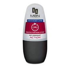 Dezodorantas AA Men Advanced Care Anti-perspirant roll-on 24h Action vyrams, 50 ml kaina ir informacija | Dezodorantai | pigu.lt