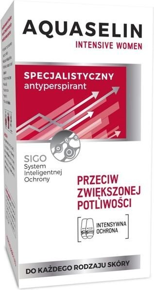 Rutulinis dezodorantas moterims AA Antiperspirant roll-on Aquaselin Intensive, 50ml kaina ir informacija | Dezodorantai | pigu.lt