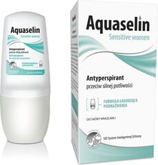 Шариковый дезодорант для женщин AA Dezodorant roll-on Aquaselin Sensitive, 50мл цена и информация | Дезодоранты | pigu.lt