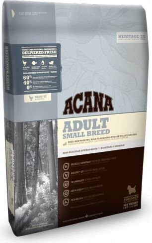 Acana Adult small breed suaugusiems mažų veislių šunims su vištiena, 340 g цена и информация | Sausas maistas šunims | pigu.lt