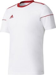 Marškinėliai Adidas Squadra 17, balti kaina ir informacija | Futbolo apranga ir kitos prekės | pigu.lt