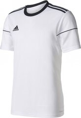 Футболка Adidas Squadra 17, белая цена и информация | Футбольная форма и другие товары | pigu.lt