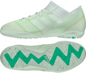 Футбольные бутсы Adidas Nemeziz Tango 17.3 TF Jr CP9240, зеленые цена и информация | Футбольные бутсы | pigu.lt