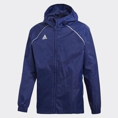 Vaikiška striukė adidas Core 18 Rain JUNIOR navy blue CV3742 kaina ir informacija | Adidas teamwear Spоrto prekės | pigu.lt