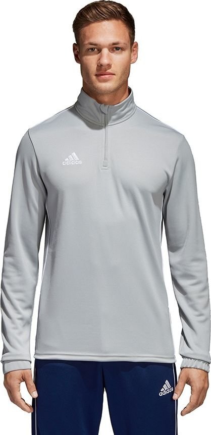 Vyriški marškiniai adidas Core 18 Training Top pilka CV4000 kaina ir informacija | Futbolo apranga ir kitos prekės | pigu.lt