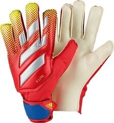 Вратарские перчатки Adidas X Lite Adidas DN8537 цена и информация | Тренировочные перчатки. Размер 5 | pigu.lt