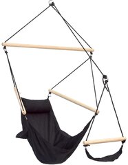 Hamakas Swinger AZ-2030580, 105x50 cm juodas kaina ir informacija | Hamakai | pigu.lt