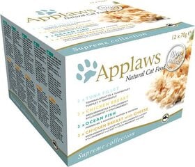 Applaws konservų katėms rinkinys, 12x70 g kaina ir informacija | Konservai katėms | pigu.lt