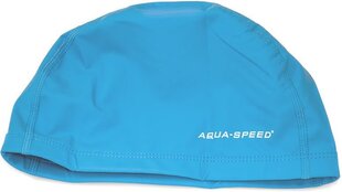 Шапочка для плавания Aqua Speed Profi, синяя цена и информация | Шапочки для плавания | pigu.lt