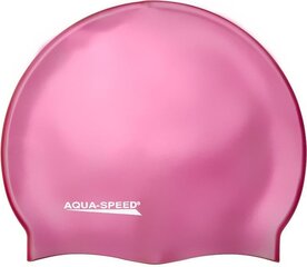 Шапочка для плавания Aqua-Speed, розовый цвет цена и информация | Шапочки для плавания | pigu.lt