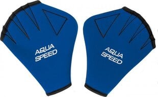 Плавники на руки Aqua Speed Neopren, синие цена и информация | Лопатки для плавания | pigu.lt