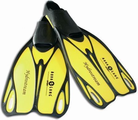 Plaukmenys Aqualung Hydrostream Flippers, 38-39 dydis, geltoni kaina ir informacija | Plaukmenys | pigu.lt