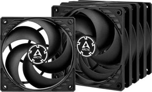 Dzesētājs Arctic P12 PWM PST Black 5 pack цена и информация | Компьютерные вентиляторы | pigu.lt