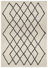 Mint Rugs kilimas Allure Cream Black, 80x150 cm kaina ir informacija | Kilimai | pigu.lt