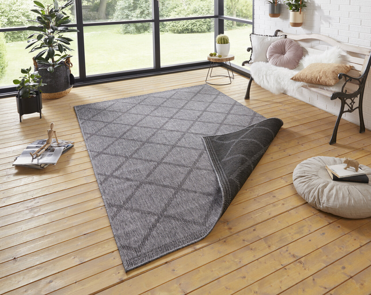 Northrugs dvipusis kilimas Twin Supreme Antracite 200x290 cm kaina ir informacija | Kilimai | pigu.lt