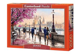 Пазл Castorland Puzzle Along the River, 2000 д. цена и информация | Пазлы | pigu.lt