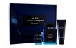 Rinkinys Narciso Rodriguez For Him Bleu Noir: EDP vyrams 100 ml + dušo želė vyrams 75 ml + EDP vyrams 10 ml цена и информация | Kvepalai vyrams | pigu.lt